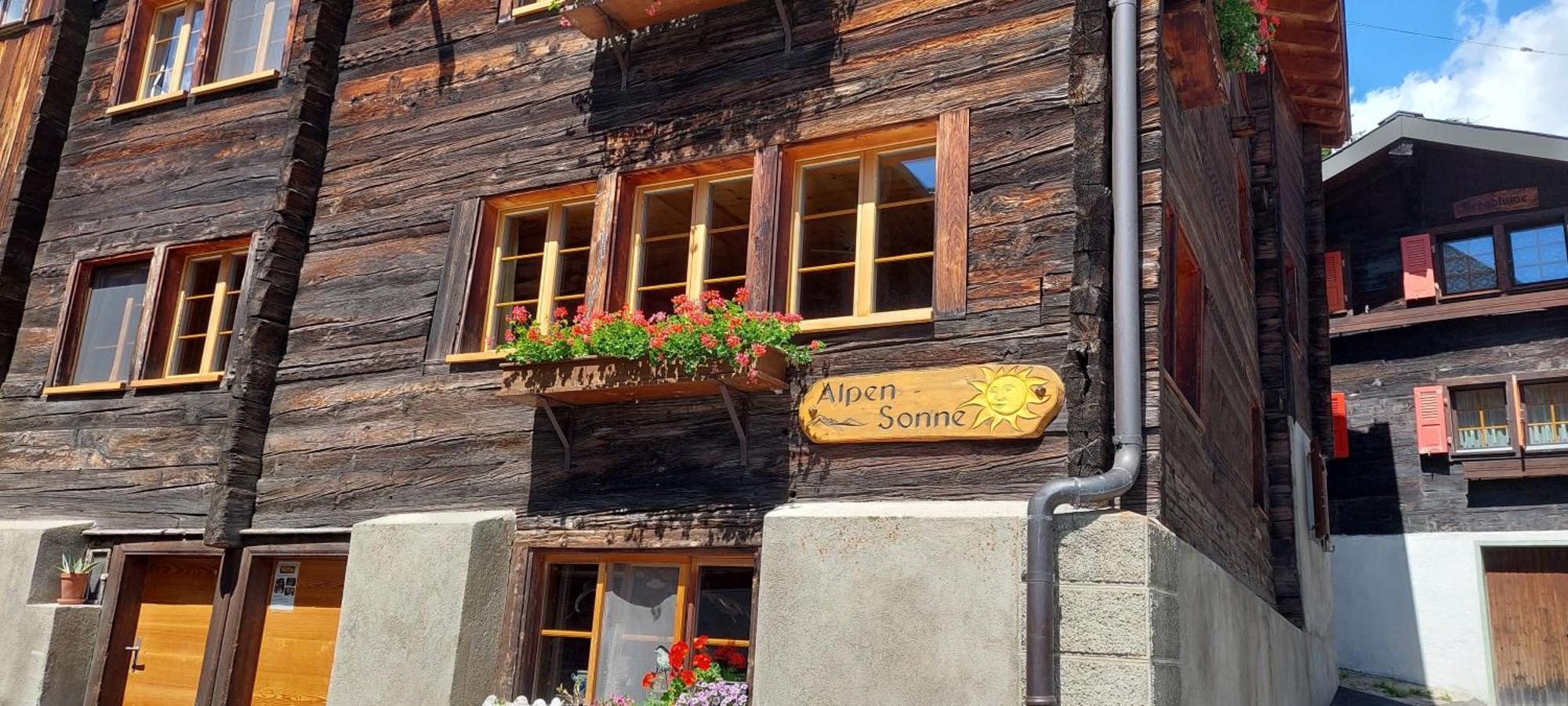 Alpensonne Apartment Reckingen Bagian luar foto